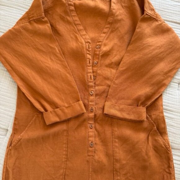 NWOT Outerknown Retrograde Linen Jumpsuit Size Small - Picture 3 of 8